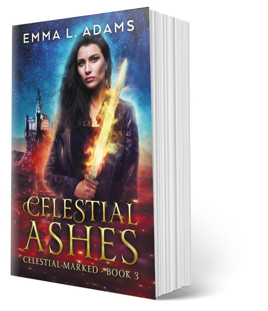 Celestial Ashes, Book 3 in the Celestial Marked series.