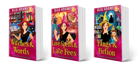 Library Witch Mysteries: Books 4-6 (Paperback)