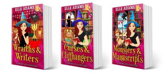 Library Witch Mysteries: Books 7-9 (Paperback)