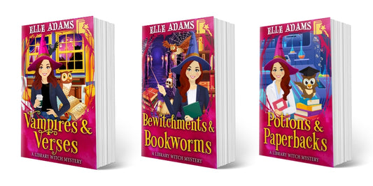 Library Witch Mysteries: Books 10-12 (Paperback)