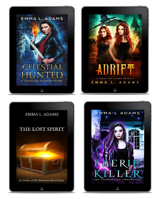 Urban Fantasy Short Stories: Celestial Hunted, Adrift, The Lost Spirit, Faerie Killer