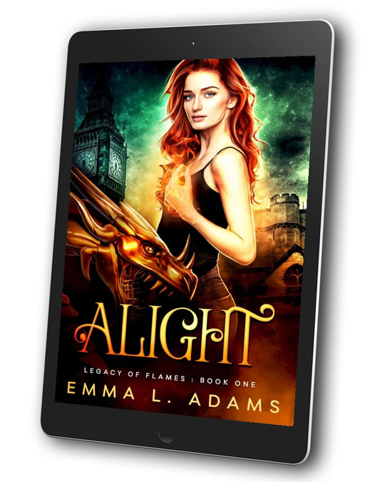 Alight, Book 1 in the Legacy of Flames trilogy.