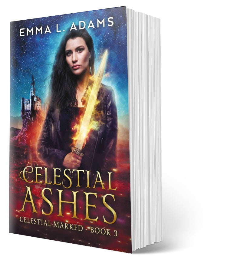 Celestial Ashes, Book 3 in the Celestial Marked series.