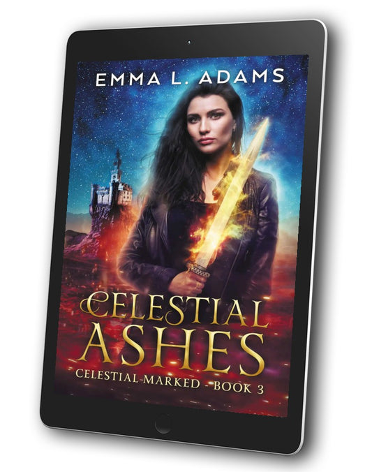 Celestial Ashes, Book 3 in the Celestial Marked series.