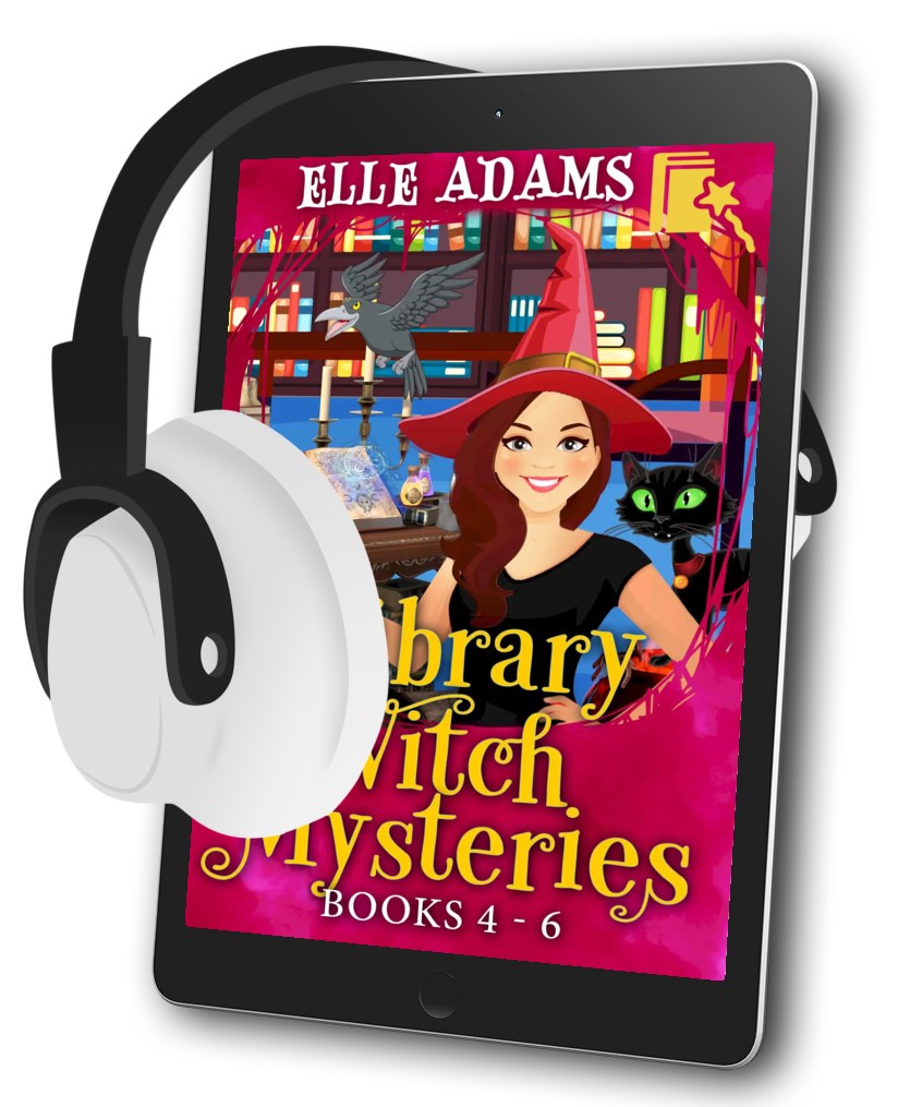 Library Witch Mysteries Books 4-6 (AUDIOBOOK)